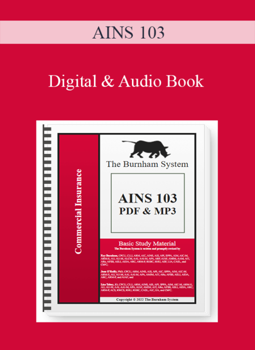 AINS 103 - Digital & Audio Book