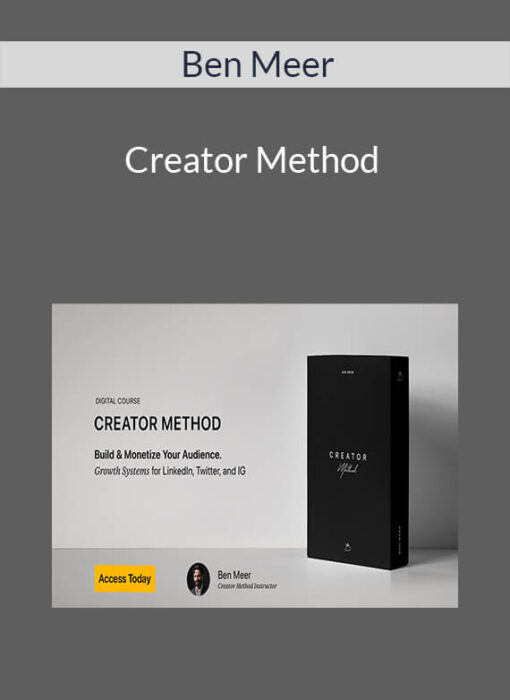 Ben Meer - Creator Method