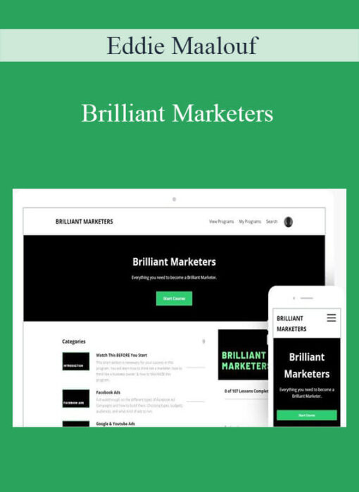 Eddie Maalouf - Brilliant Marketers