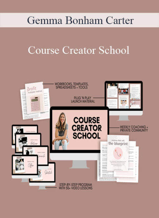 Gemma Bonham Carter - Course Creator School
