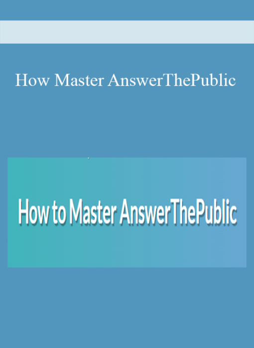 How Master AnswerThePublic