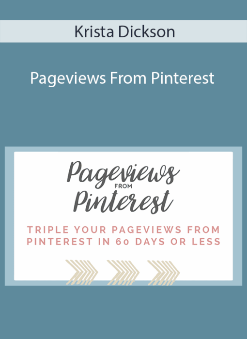 Krista Dickson - Pageviews From Pinterest